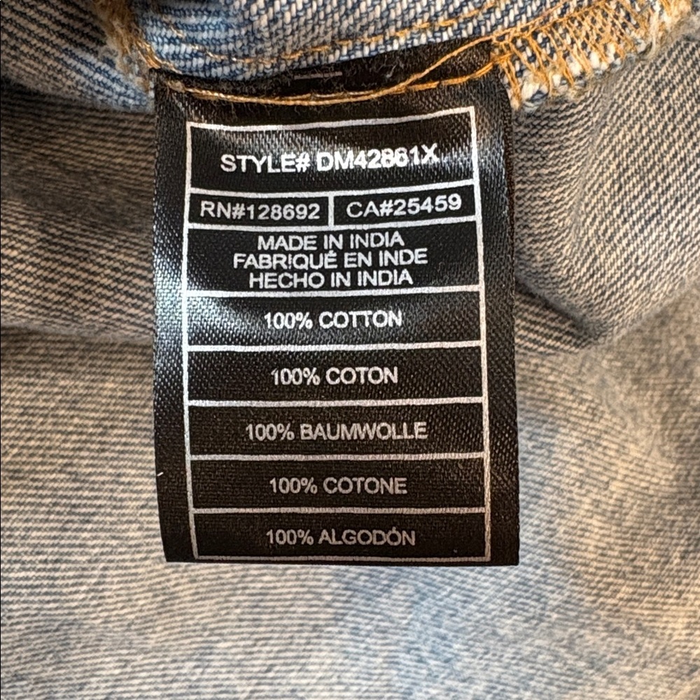 STEVE MADDEN Denim Shirt Jacket in Color Washed Blue - Picture 12 of 13